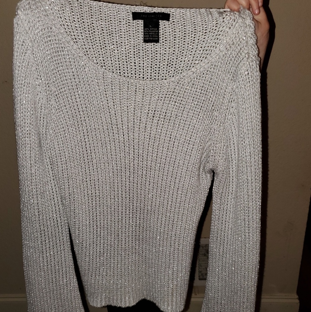 Silver sweater
